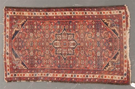 Appraisal: Antique Hamadan rug Iran circa x