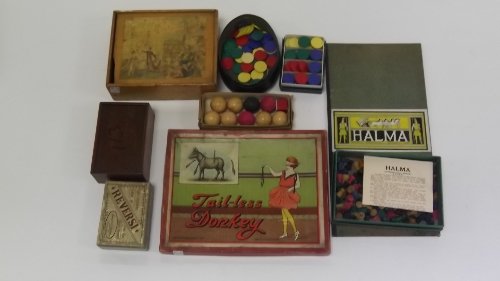 Appraisal: A game Tailless Donkey and various other board games etc