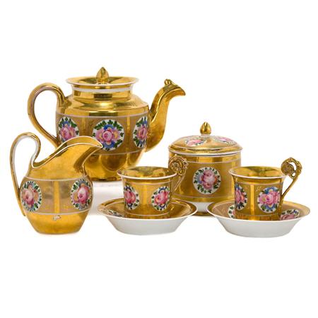 Appraisal: Russian Porcelain Tea Service Estimate -