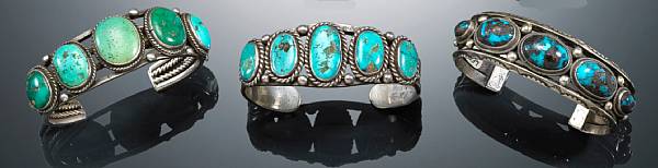 Appraisal: JewelryFine Southwest jewelry from the Sheldon and Barbara Breitbart Collection