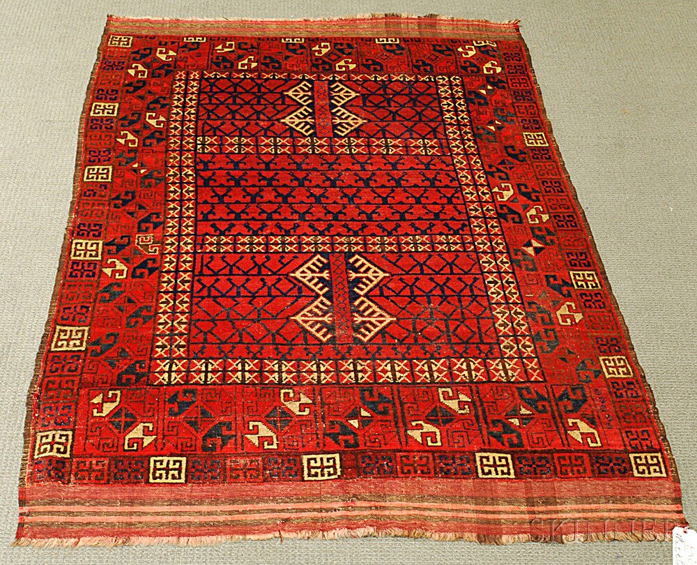 Appraisal: Ersari Rug West Turkestan late th early th century minor