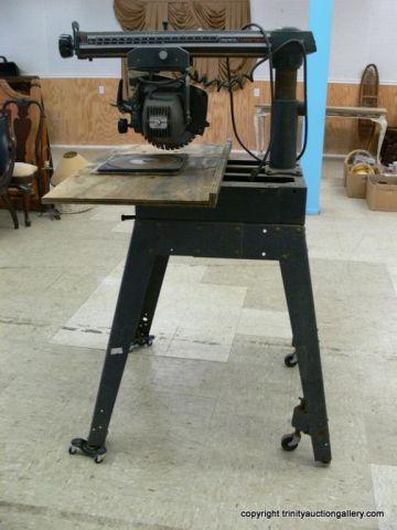 Appraisal: Sears Craftsman Radial Arm Saw Stand comes with extra blades