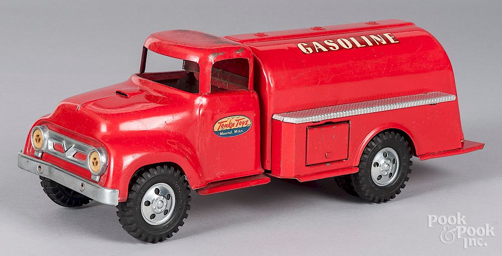 Appraisal: Tonka pressed steel Gasoline truck Tonka pressed steel Gasoline truck