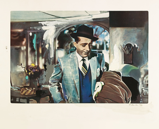 Appraisal: RICHARD HAMILTON I'm Dreaming of a Black Christmas Color screenprint