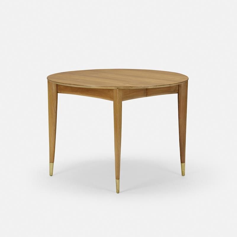 Appraisal: Gio Ponti dining table Gio Ponti dining table Singer Sons