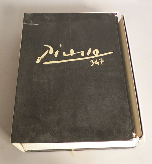 Appraisal: Picasso hardcover first edition book x