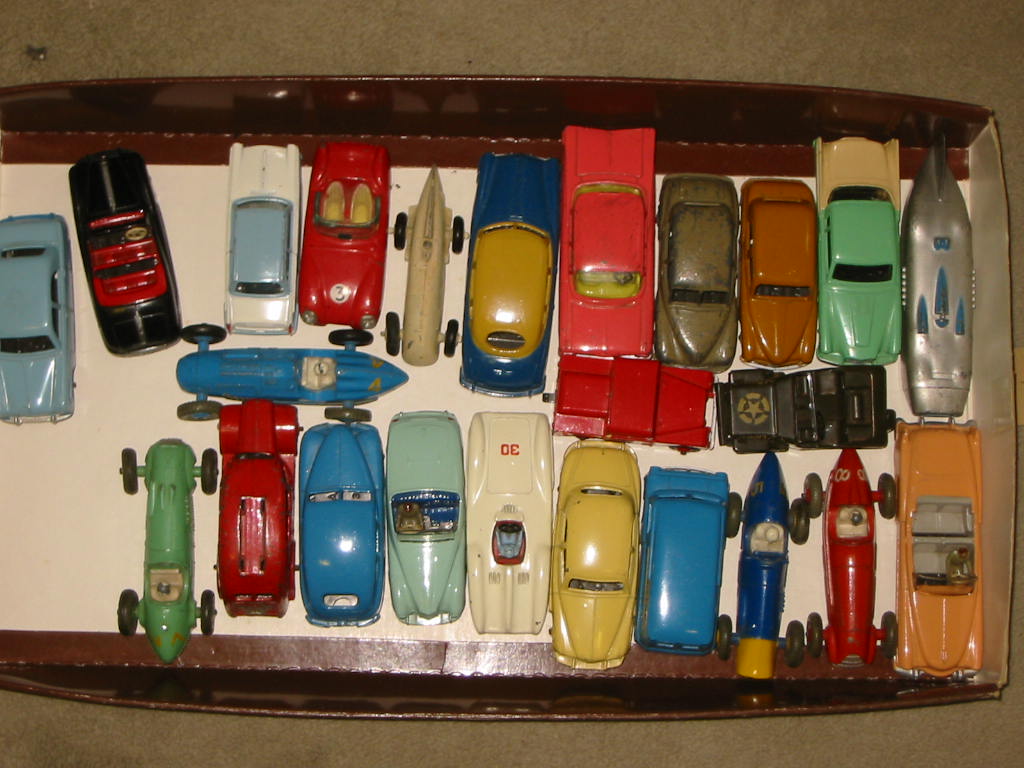 Appraisal: Bedford Van Ovaltine and twenty other Dinky models mainly cars