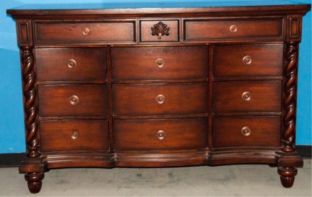 Appraisal: Tommy Bahama Rustic Mahogany Wide Dresser H x W x