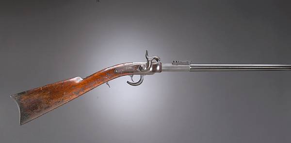 Appraisal: A rare Gross's Patent breechloading carbine Not serialized caliber inch