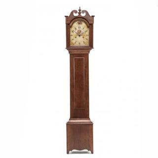 Appraisal: American Tall Case Clock R Whiting Winchester early th century