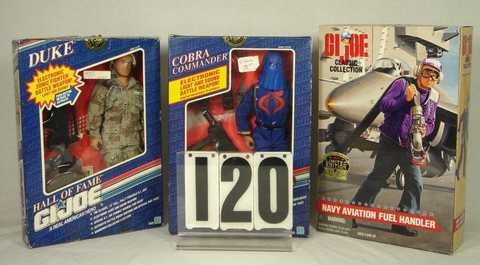 Appraisal: Modern GI Joe Action Figures all mint in original boxes