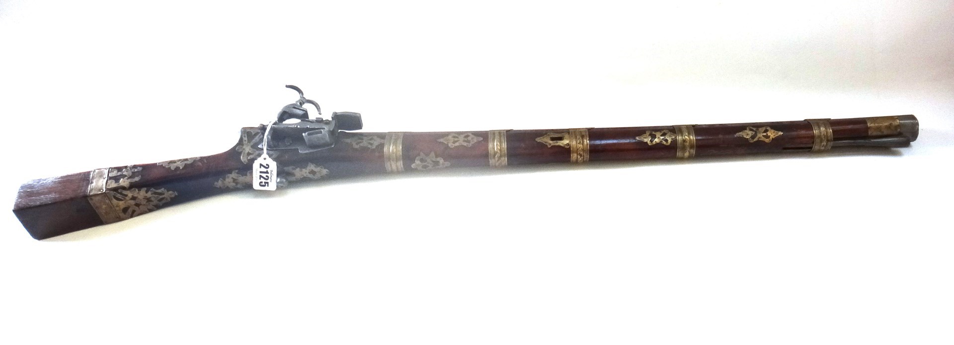 Appraisal: An Ottoman Flintlock musket early th century with octagonal steel