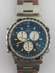 Appraisal: Breitling Jupiter Pilot a gentleman's stainless steel quartz chronograph pilot's