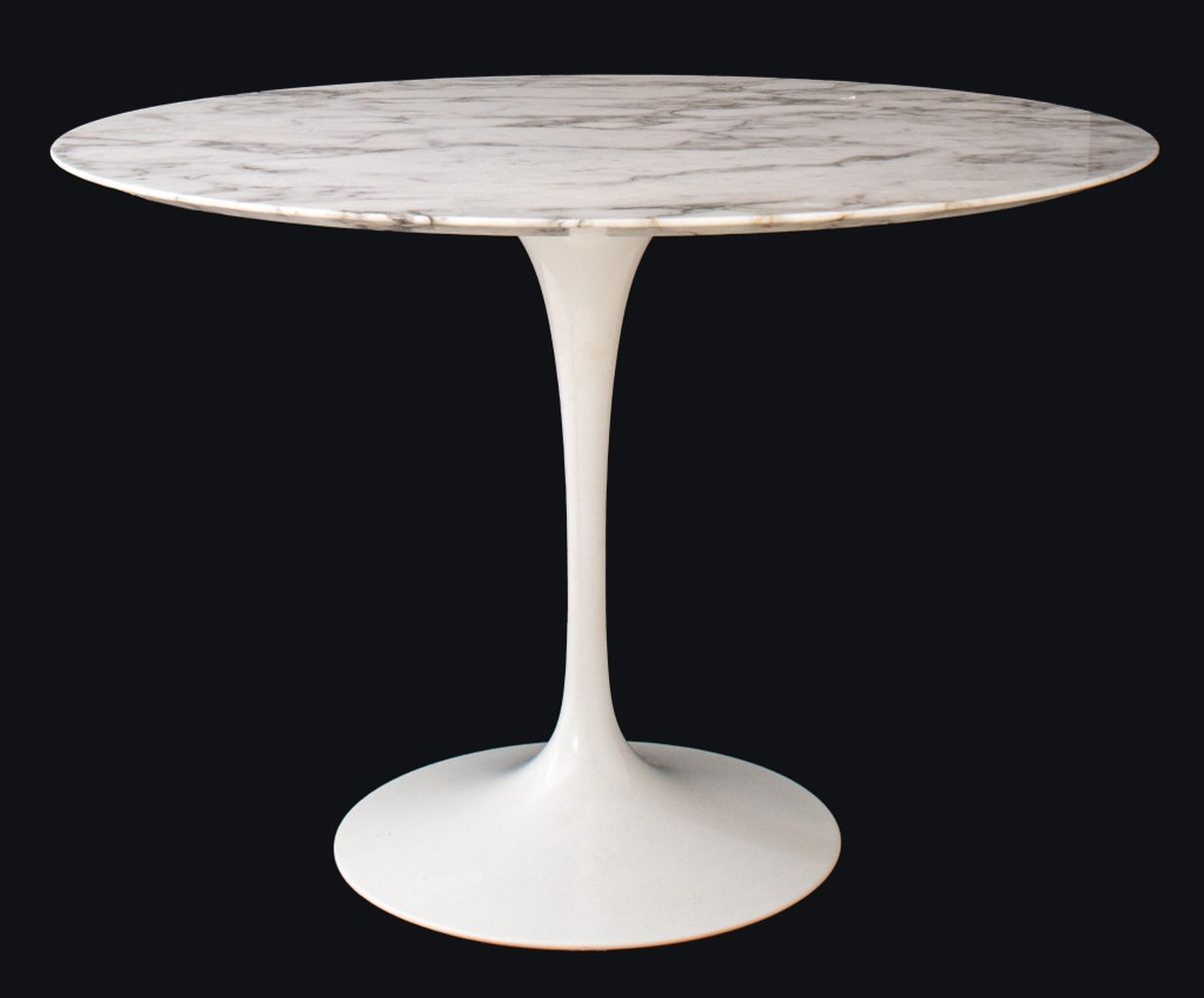 Appraisal: EERO SAARINEN KNOLL STUDIO MODERN PEDESTAL TABLE Eero Saarinen Finnish-American