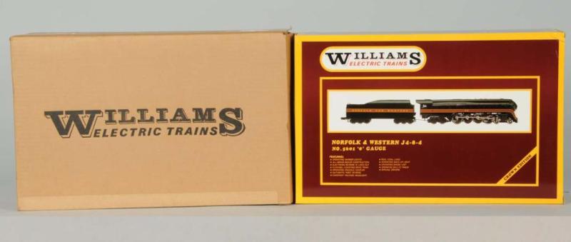 Appraisal: Williams O-Gauge Norfolk Western Train Set Description Circa s Includes