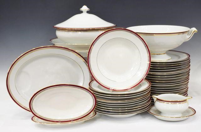 Appraisal: lot of French porcelain partial dinner service Charles Field Haviland