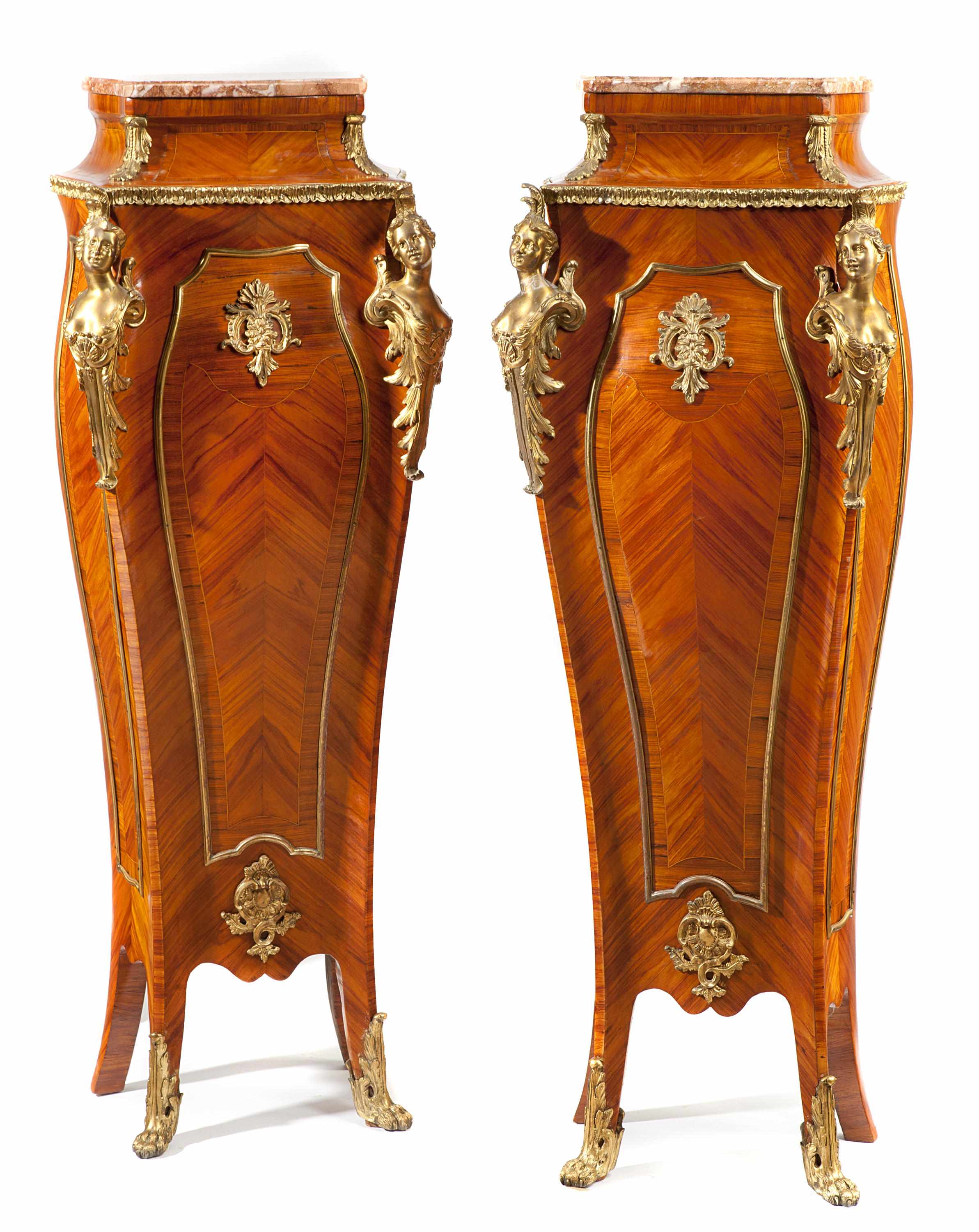 Appraisal: Property of various owners A pair of Louis XV style