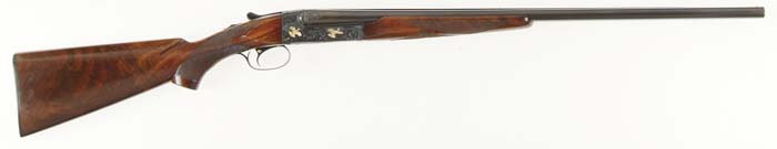 Appraisal: WINCHESTER MODEL CUSTOM DBL BBL SHOTGUN Cal ga SN Beautifully