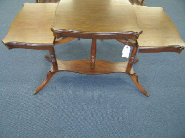 Appraisal: Mahogany Tiered Table Unusual