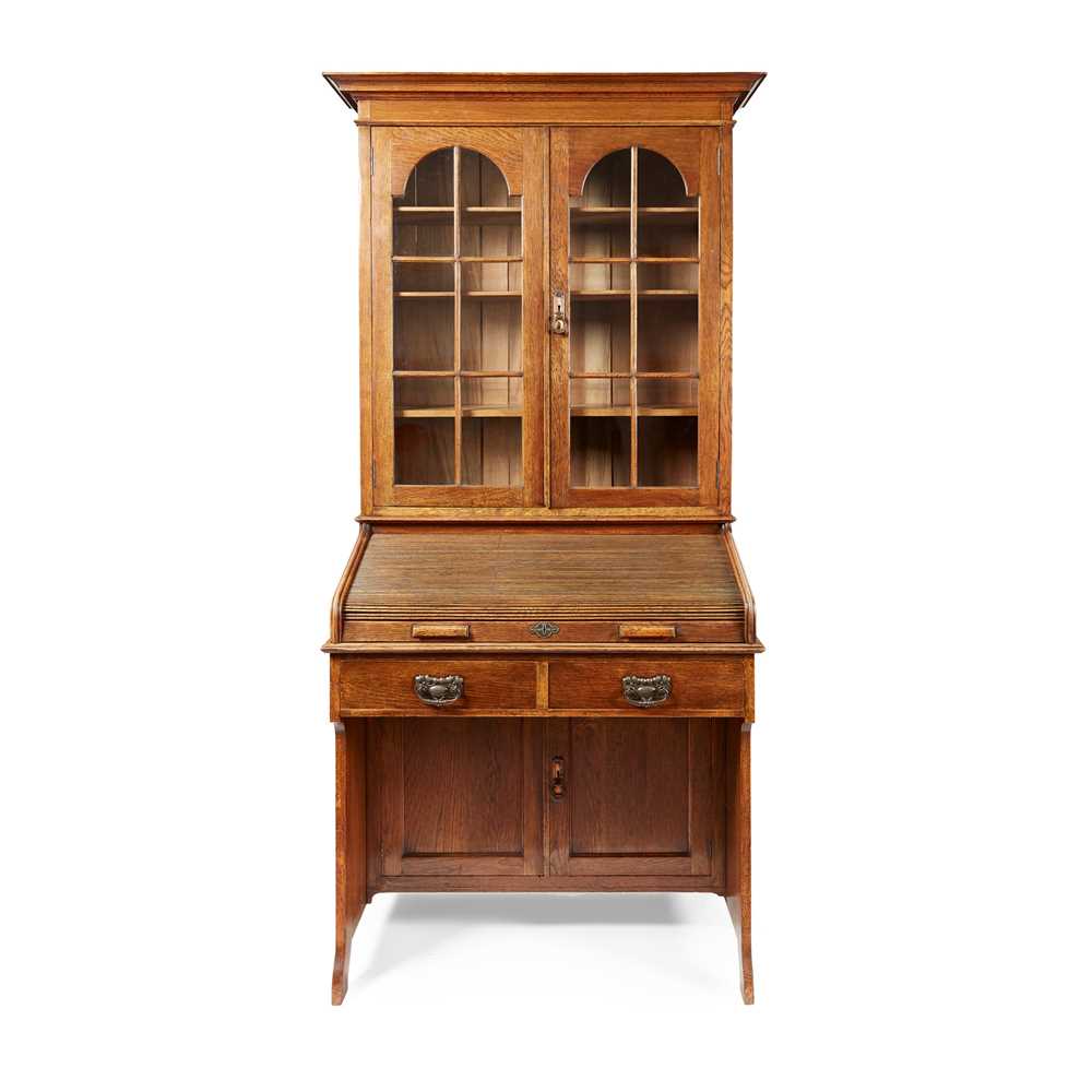 Appraisal: HARRIS LEBUS LONDON 'THE LEBUS DESK AN ARTS CRAFTS BUREAU