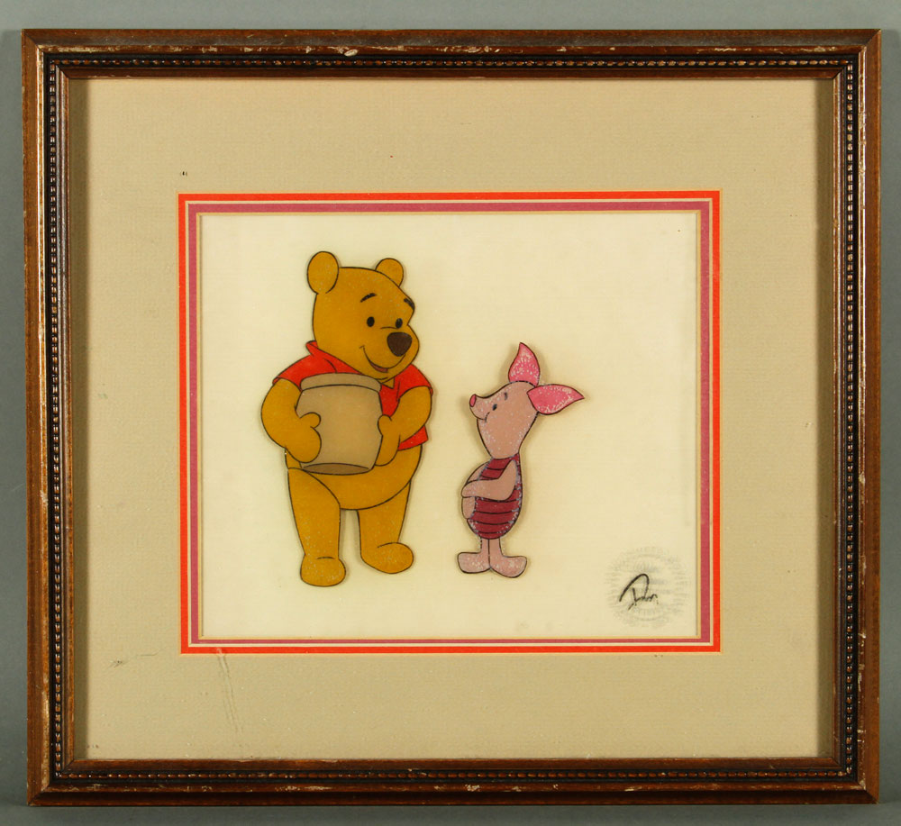 Appraisal: - th C Winnie The Pooh Animation Cel th century