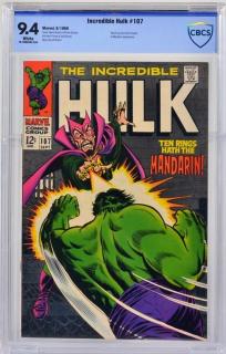 Appraisal: Marvel Comics Incredible Hulk No CBCS UNITED STATES TH CENTURY