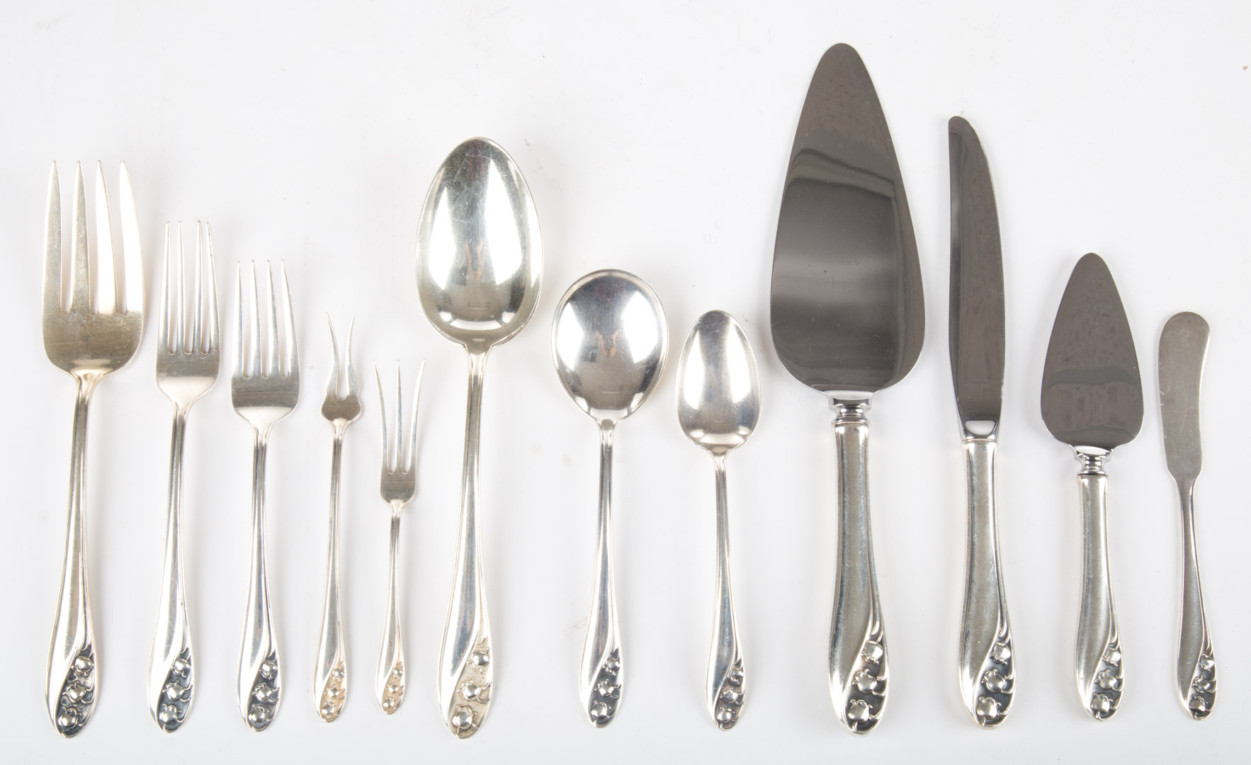 Appraisal: Gorham Lily of the Valley sterling flatware comprising forty-four pieces