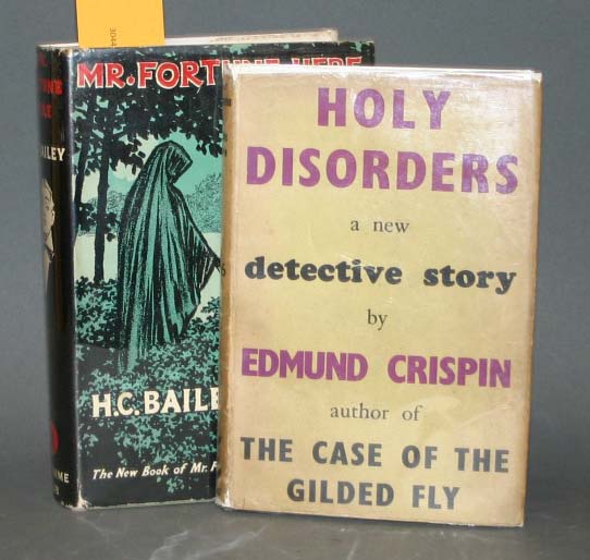 Appraisal: Mysteries First Editions vo Edmund Crispin Bruce Montgomery Lon Victor