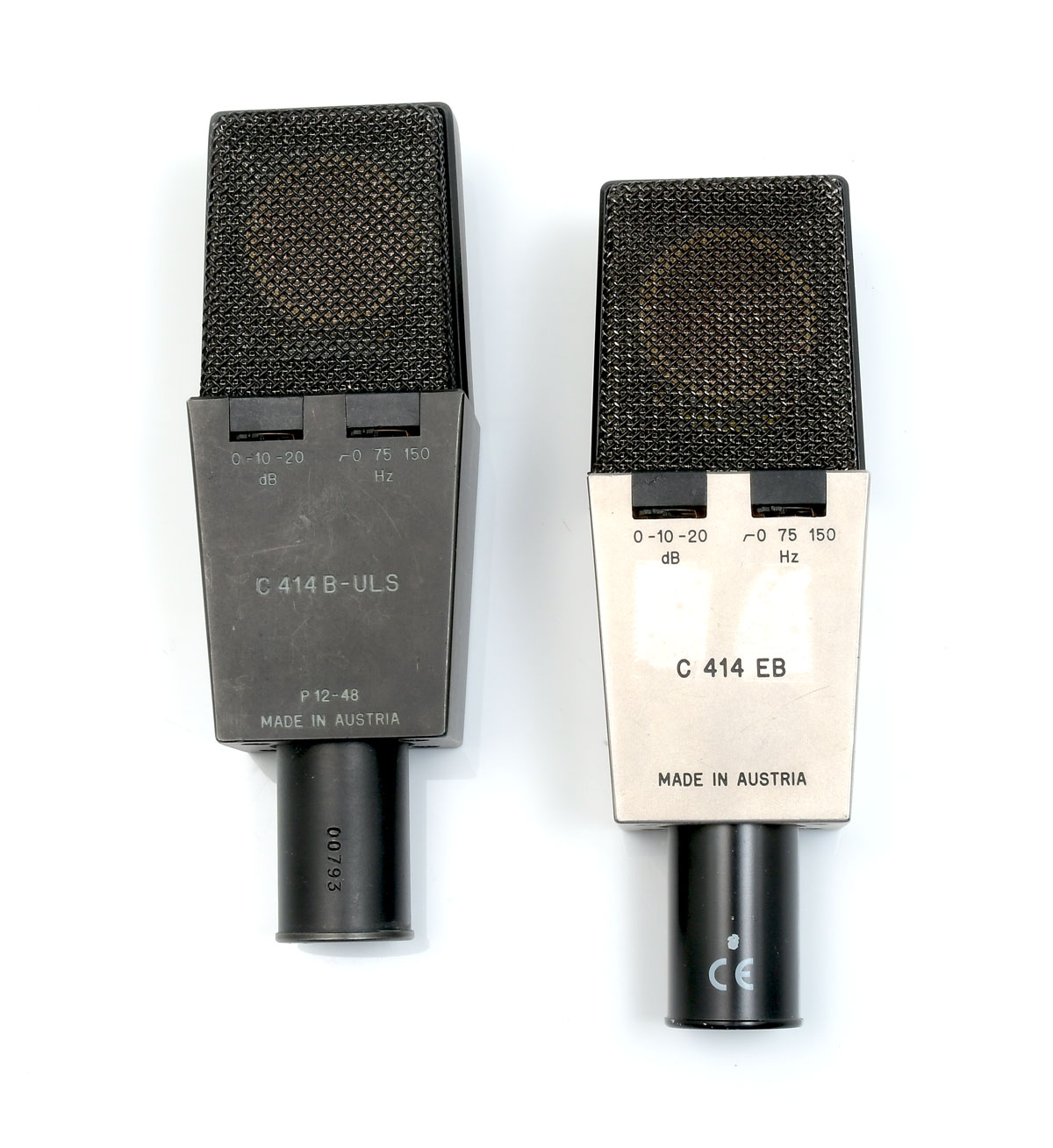 Appraisal: AUSTRIAN AKG MICROPHONES Comprising - C B-ULS Serial - XC