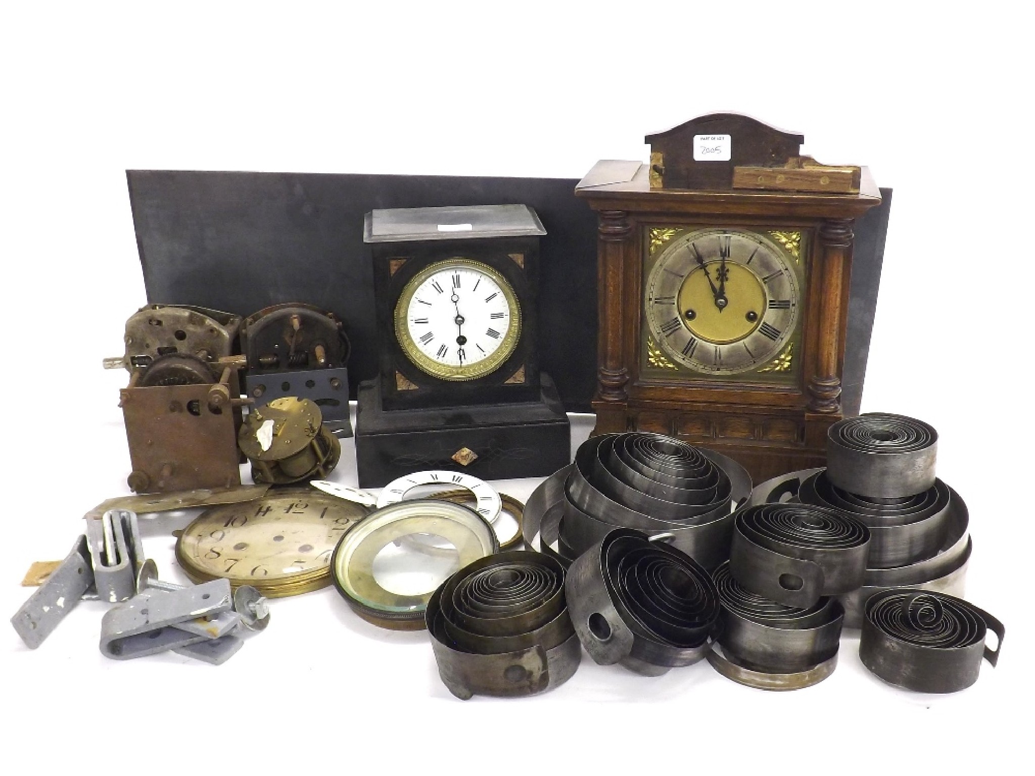 Appraisal: Small quantity of clocks in need of repair also a