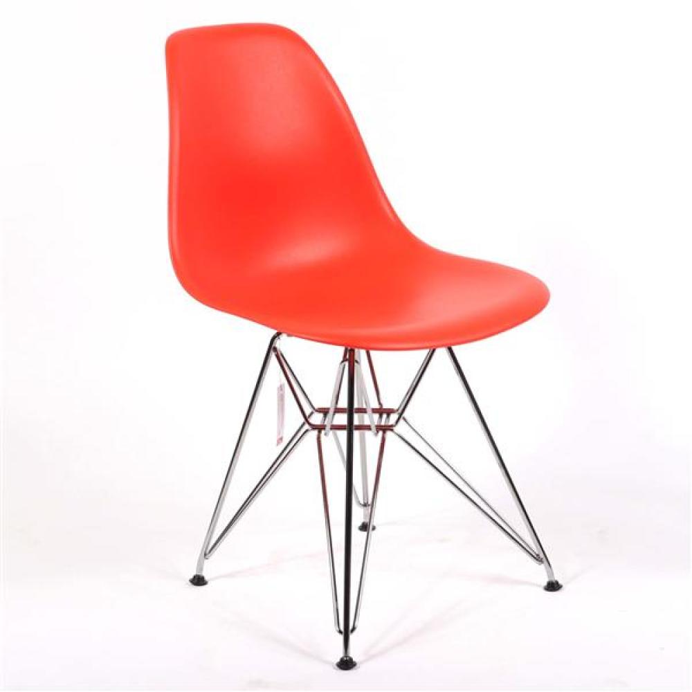 Appraisal: HERMAN MILLER EAMES DESIGN MOLDED PLASTIC CHAIR WITH EIFFEL TOWER