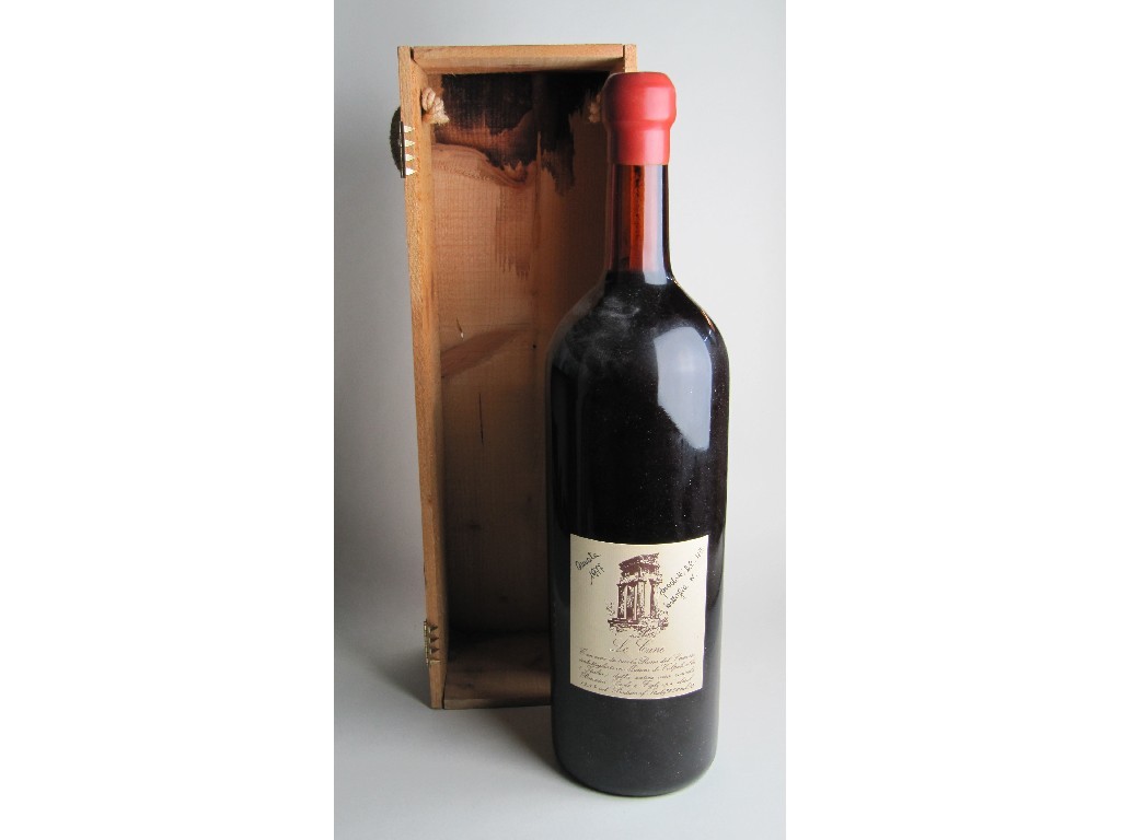 Appraisal: Lot comprising two large bottles of Pinton Le Cane red