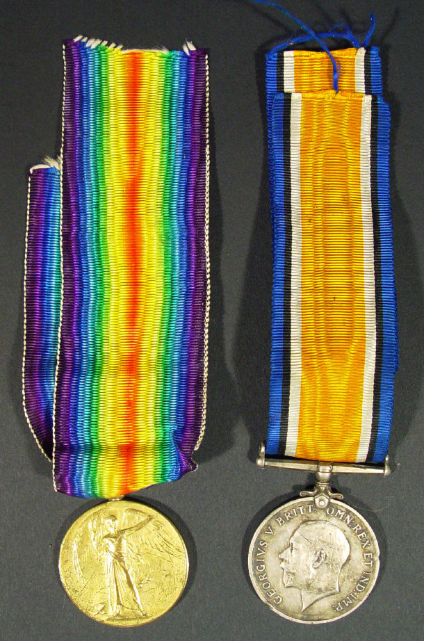 Appraisal: World War I military medal group comprising - War Medal