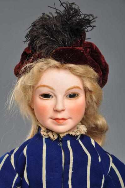 Appraisal: Rare Desirable French Van Rozen Character Doll Description Ca Van