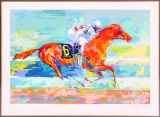 Appraisal: LEROY NEIMAN LEROY NEIMAN H W FUNNY CIDE Hand signed