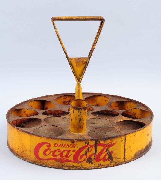 Appraisal: - Coca - Cola Ball Park Metal Vendor Still very