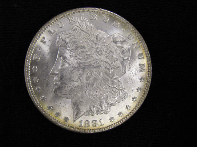 Appraisal: Morgan Silver Dollar uncirculated