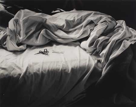 Appraisal: CUNNINGHAM IMOGEN - The Unmade Bed Silver print x inches