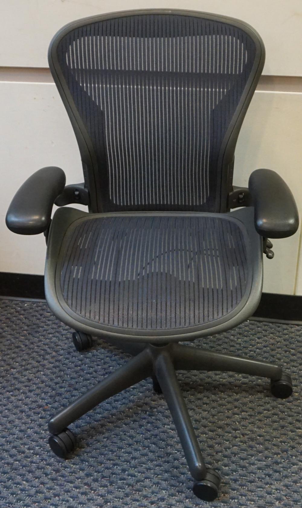 Appraisal: HERMAN MILLER AERON OFFICE CHAIR SIZE B H IN X