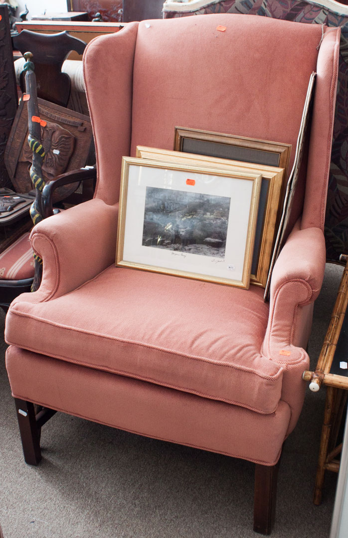 Appraisal: Hickory Company wing chair