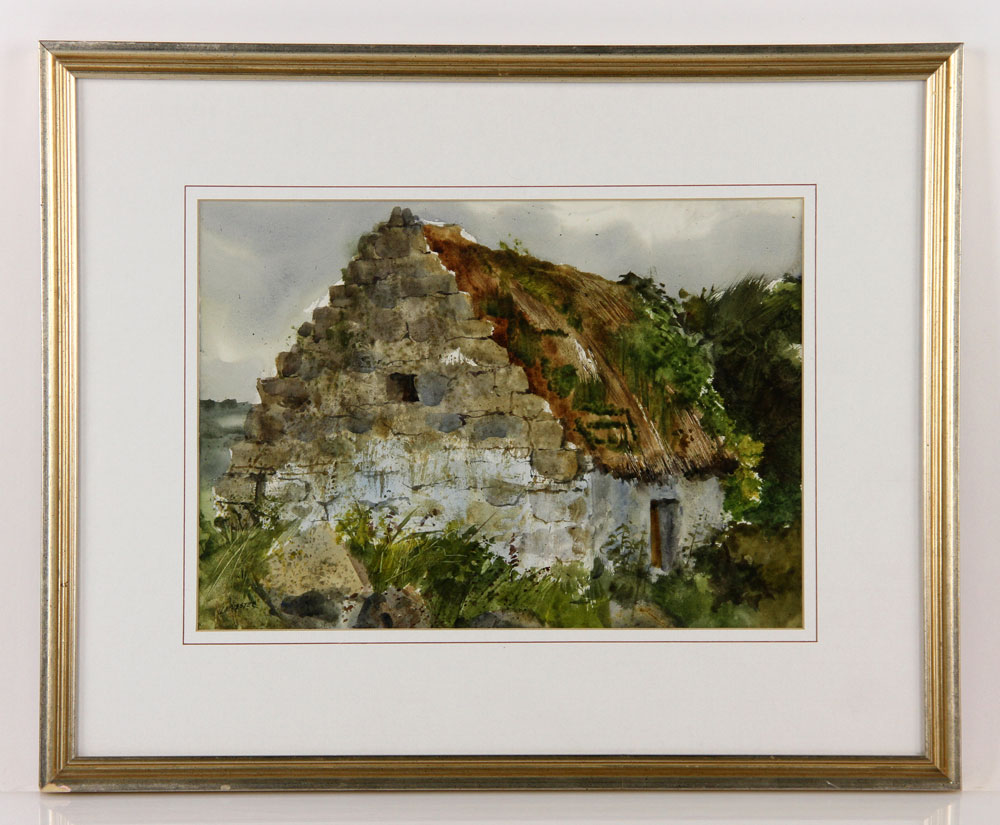 Appraisal: - Webster Irish Cottage W C Lawrence R Webster -