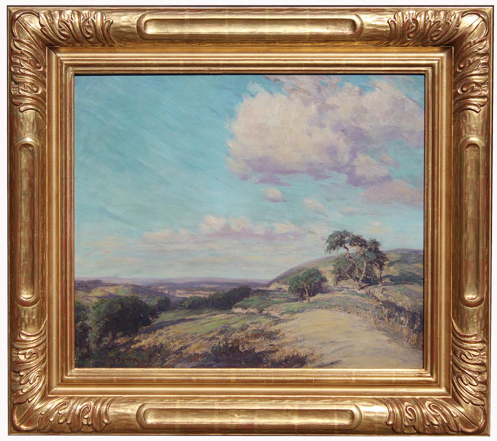 Appraisal: Onderdonk Signed Texas Landscape Painting Signed Onderdonk Texas Landscape Painting