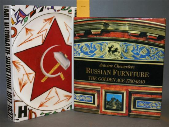 Appraisal: Russian Decorative Arts Titles to Hardcover Very good or better