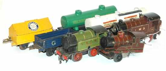 Appraisal: Hornby EM Tank Engine LNER And Others green spoked red