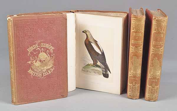 Appraisal: Color Plates History of the Birds of Europe Not Observed