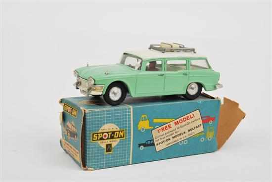 Appraisal: SPOT-ON HUMBER SUPER SNIPE ESTATE CAR NO TURQUOISE BODY WHITE