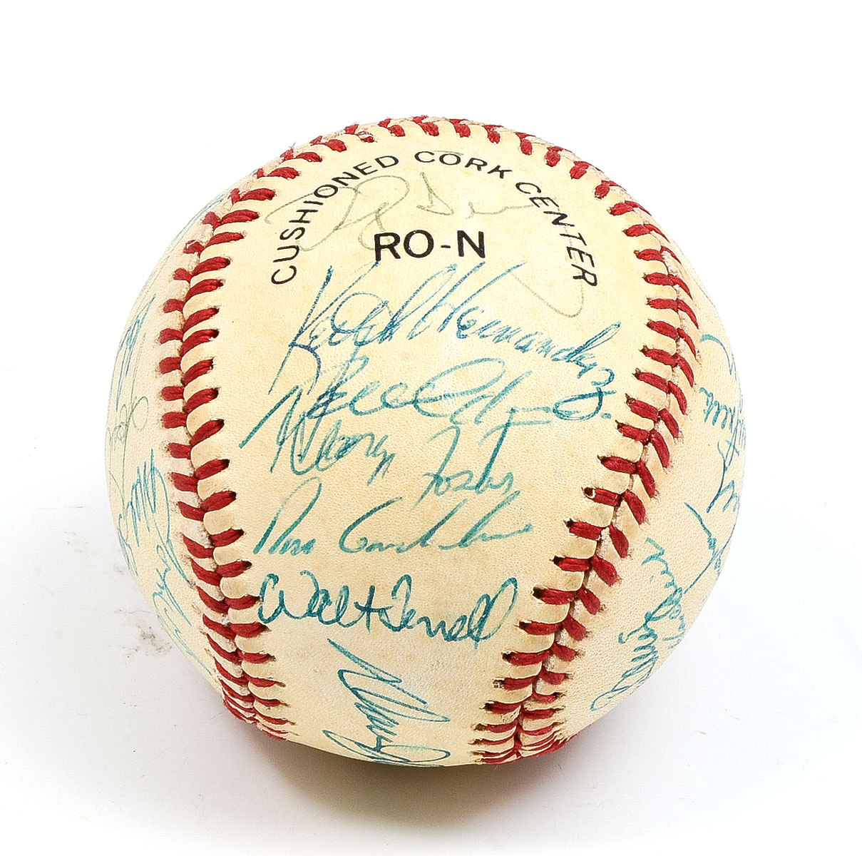 Appraisal: EARLY S NEW YORK METS AUTOGRAPHED BASEBALL National League signed