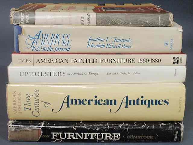 Appraisal: Six books on American furniture to include American Furniture to