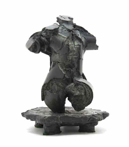 Appraisal: Howard Newman American b Male Torso bronze inscribed H Newman