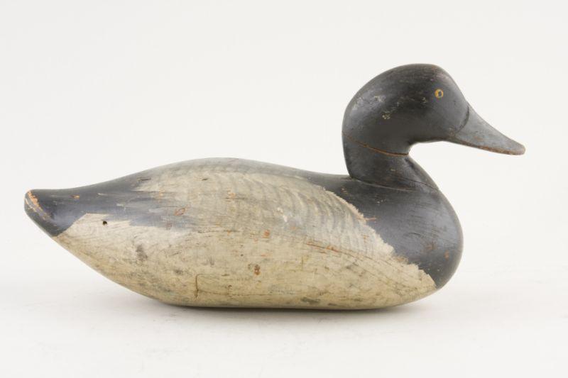 Appraisal: Bluebill Drake Decoy by Madison Mitchell original paint with moderate